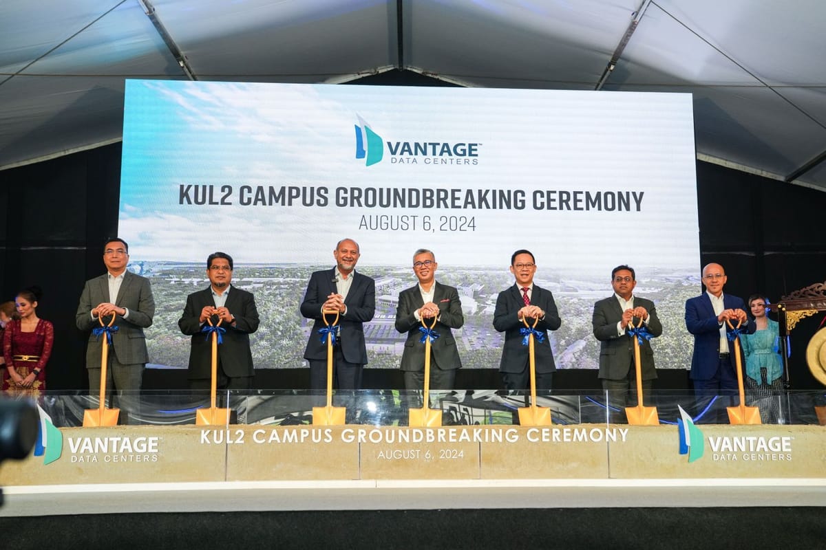 Vantage breaks ground for 256MW campus in Malaysia