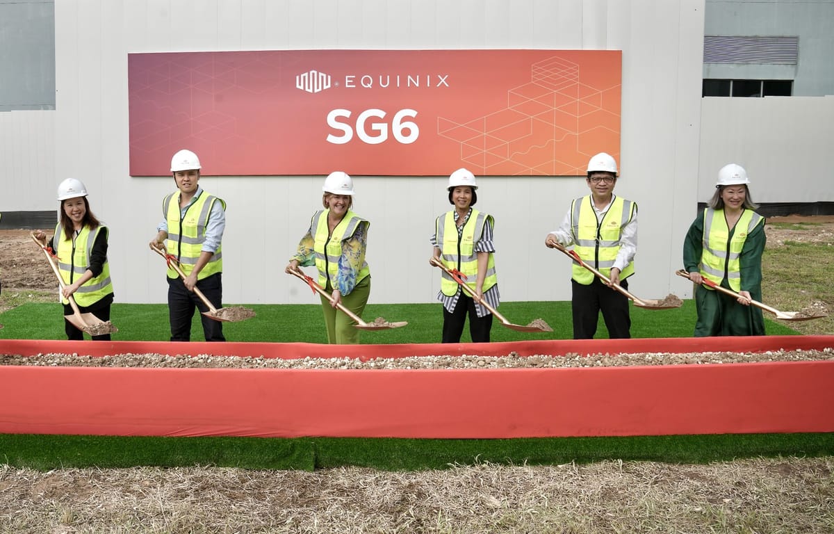 Equinix announces highly sustainable SG6 data centre