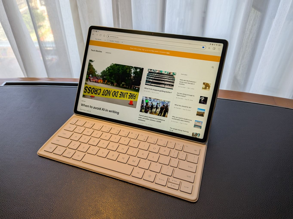 The Huawei MatePad 12 X tablet is gentle on your eyes