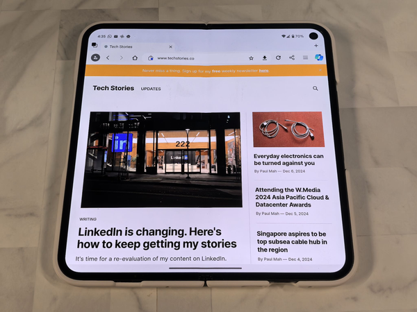 The Google Pixel 9 Pro Fold is a polished foldable