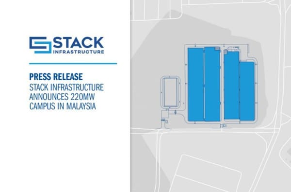 Stack enters Malaysia with a 220MW campus